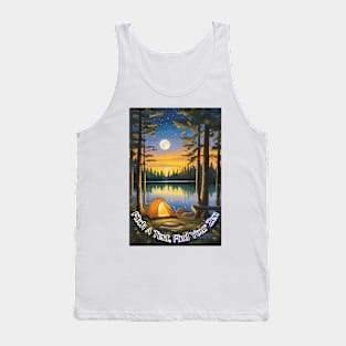 Camping by the Lake Tank Top